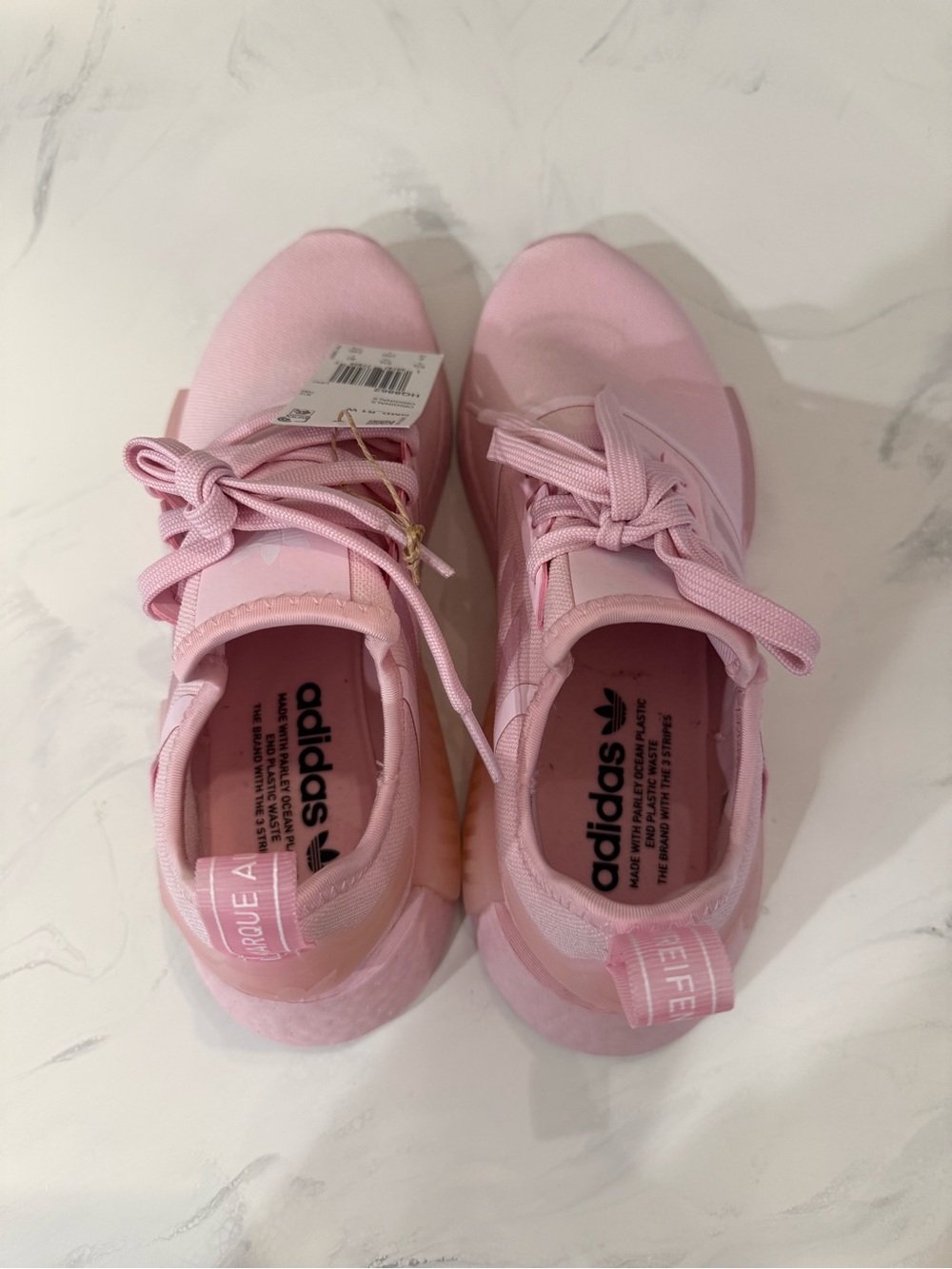 adidas Originals Pink NMD-R1 Athletic Sneakers Size 8 - Picture 5 of 6